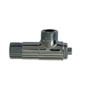 Polished Chrome Brass Casting Angle Valve for Bathroom and Kitchen ZY-F317C