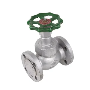 Popular Flanged Bellow Seal Globe Valve Pneumatic Manual Shutoff High Temperature Capability Stainless Steel Trim OEM Support
