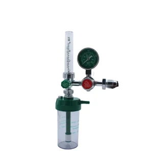 Portable Medical Oxygen Regulator with Flowmeter O2 Cylinder Pressure Reducing Valve for Clinic Home Emergency OEM