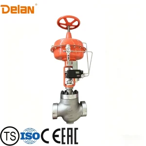 Power Plant Condensate Heater Circulation Loop Regulating Globe Valve, Wear Resistant