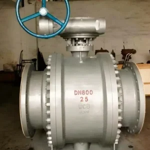 Power Plant Valve Boiler Feed Stainless Steel Ball Valve ASME B16.34 Metal Seated Anti Static BSP Globe Cooling System