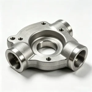 Precision Cast Stainless Steel Valve Body CNC Machined Hydraulic Manifold Parts