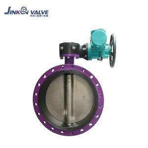 Precision Electric Flange Butterfly Valve EPDM Seat Customizable Seals Actuation Pressure Reducing for Water Industrial