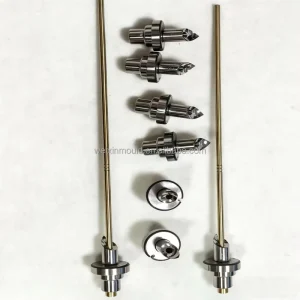 Precision Needle Valve Guide Sleeve SKH51 Hot Runner Valve Bushing 0.001mm Fit High Wear Resistance for Injection Molds OEM