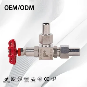 Precision Stainless Steel Needle Valve for Fine Flow Control in Hydraulic Systems