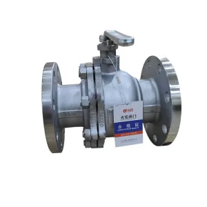 Premium 2 Inch Handle Flanged Floating Ball Valve High Pressure Stainless Steel Ball Valve