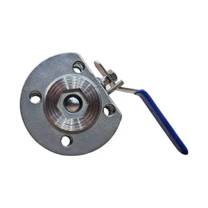 Premium Quality 1/2 Inch Normal Temperature Ball Valve Stainless Steel Flange Wafer Type Mini Ball Valve