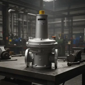 Pressure Reducing Two Stage Flange Valve for LPG with Precision Construction