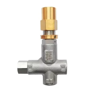 Pressure Regulating Safety Relief Valve Stainless Steel and Brass 550 bar Max Pressure