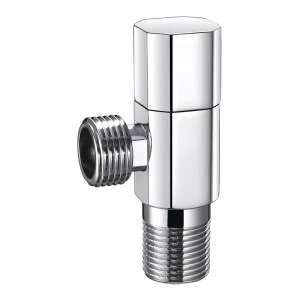 Price Sanitary 1 2 Inch Angle Valve Durable Angle Stop Valve Bathroom Accessories Brass Angle Valve for Bathroom Use