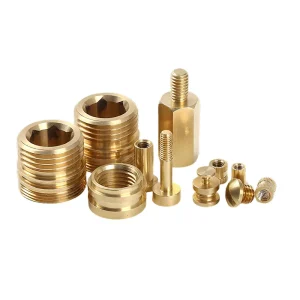 Professional CNC Machining Brass Parts Custom CNC Turning Milling Services for Plumbing Valve and Industrial Hardware Use