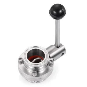 Professional Customized Sanitary Grade Quick Connect Butterfly Valve Suitable for Multiple Fields