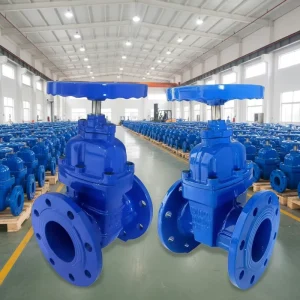 Professional Engineering Grade Flange Soft Seal Non rising Stem Manual Water Gate Valve for Urban Pipeline Renovation Project