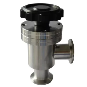 Professional Manufacturer ISO CF KF Flapper Ultra-High Vacuum Angle Valves