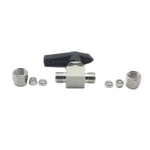 Professional Needle Valve 1 2 6000 psi High Pressure 6000psi Stainless Steel 304 Needle Valve