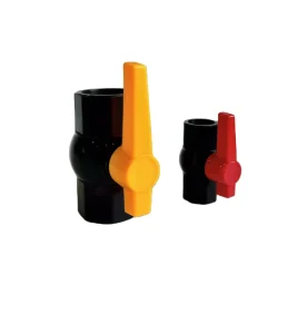 Professional Quality PVC Octagonal Ball Valve with Handle Low Fluid Resistance Long Service Life for Pipe Fittings