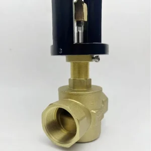 Proportional Integral Two Way Regulating Valve Brass Thread Electric Control DN65 Direct Installation Water Plant Gas Motorized
