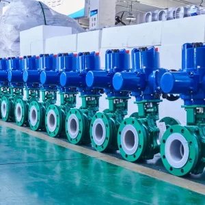 Q-Type Electric Actuator Model Q10B-Q30B Integrated Switch for Multi-Valve Compatibility (Globe Valves)