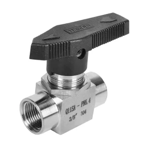 Q11SA 304 316 Stainless Steel NPT BSP Compression Ball Valve 3/8″ 1/2″ 2 Way Mini Ball Valve Female Thread Straight Ball Valve