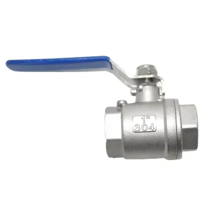 Q12-B Two Piece Stainless Steel Threaded Ball Valve