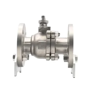 Q41F-16C Manual Flange Ball Valve Standard Stainless Cast Steel 2-Way for Gas with CF8 CF3 CF8M CF3M OEM Customizable