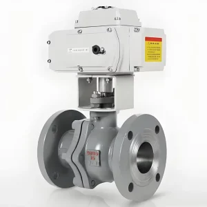Q941F 4 Inch Stainless Steel Ball Valve Electric Motorized High Temperature WCB OEM Customizable