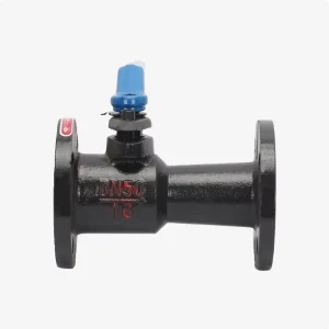 QJ41M 16 Integral Flanged High Temp Cast Iron Ball Valve DN15 Port Size Rust Resistant for Steam Boiler Thermal Oil Gas Pipeline