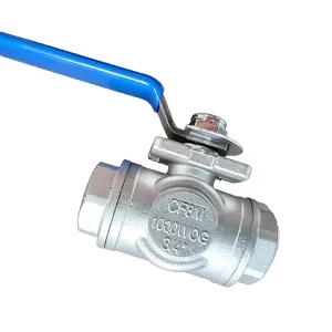 Qualcomm’s 304 Stainless Steel Ball Valve T/L Type Internal Thread Manual Valve for Multi Functional Water/Gas/Oil OEM