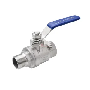 Quality Assured Professional Grade NPT BSP 1000wog 1.6mpa 304 316 Stainless Steel Manual 2 Piece Male Female Threaded Ball Valve