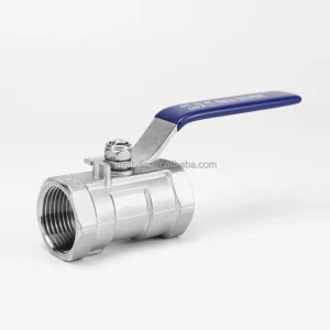 Quality-Assured Professional Grade NPT BSP 1000wog Pn16-Pn64 304 316 Stainless Steel Manual One Piece Threaded Ball Valve