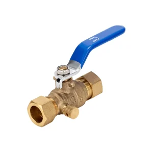 Quality Manufacturers Lead Free Full Port Ball Valve High Quality Forged Brass Test Drain Ball Valve