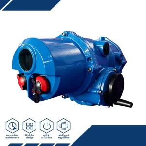 Quarter-Turn Intelligent Integral Electric Actuator Non-Intrusive Double-Seal Protection for Power Plant