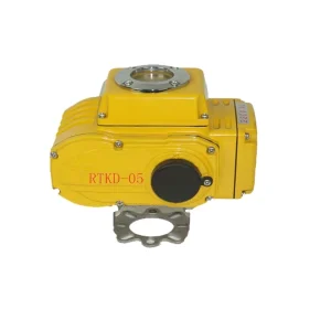 Quick Actuation 5 Second 24VDC Electric Valve Actuator with 50n.m