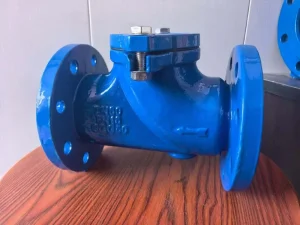 Quick Opening Flanged Float Ball Check Valve Threaded Non Return Valve Low Flow Resistance Water Sewage Pipeline 4 Inch EPDM