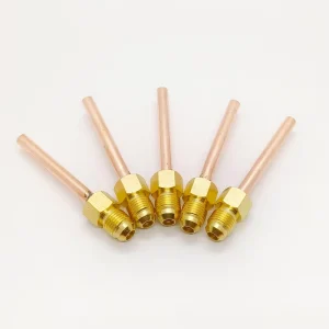 R410A R22 Refrigeration Charging Needle Valve for Air Conditioner Refrigerator Copper Pipe