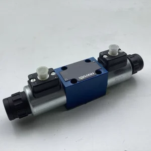 R901254594 4WE6D46 6X OFEG24N9K73LSO407 Hydraulic CETOP 3 24V DC 350 Bar 4 Way Detent Solenoid Directional Control Valve