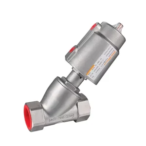 RFS JQ22S40 15B S Stainless Steel Pneumatic Angle Seat Valve with Pneumatic Actuators