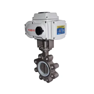 ROTK ANSI GB DIN Electric Lug Wafer Flange Type Butterfly Valve for Water Normal Temperature Price