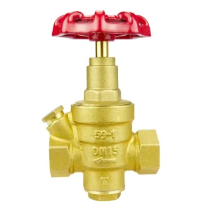 RTS 1/2 Inch DN15 BSP Water Pressure Reducing Regulator Valve with Wheel Handle