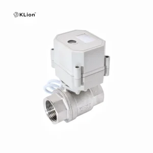 RTS Factory 2 Way DN25 1″ CR04 5V/12V/24V Electric Shutoff Stainless Steel Valve Auto Return Hydrologic Cycle ISO9001 CE