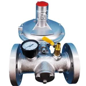 RTZ-40/0.4F Intermediate Natural Gas Pressure Reducing Valve Regulator Hydraulic Rubber Sealing Industrial Pipeline Biogas