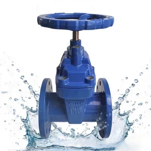 Raised Valve Stem Manual Ductile Iron Flange Elastic Seat Water Fire Protection Gate Valve DN50-DN1,200 Z45X-16Q