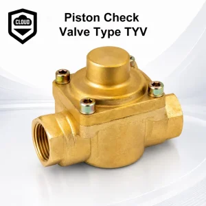 Refrigeration Brass Piston Check Valve Type TYV HVAC Refrigerant Position Check Valve for Air Conditioner Storage