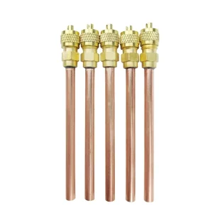 Refrigeration Spare Parts 1/4 Inch Access Valve, Pin Valve, Charing Valve