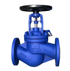 Reliable Soft Seal Globe Valve Manual Operation Flanged End PN16 for Water Cast Steel Construction