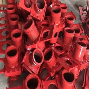 Replacement Mechanical Gate Valve DN125 5.5″ 050319000 Concrete Pump Parts for Putzmeister
