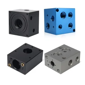 RoHS Certified Custom CNC Milling Stainless Steel Hydraulic Valve Block Hydraulic Manifold Block Cartridge Valve Parts