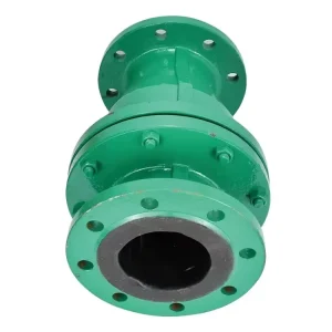 Rubber Lined Check Valve Acid and Alkali Resistant Carbon Steel Material Floating Ball Type
