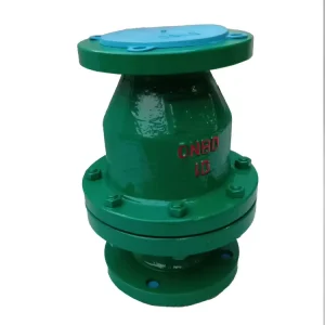 Rubber-Lined Straight-Through Check Valve H44J-10 Cast Iron Weak Acid and Alkali Resistant Unidirectional Valve