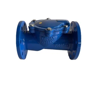 Rubber Plate Check Valve One-way Anti Backflow Water Flow Valve Rubber Check Valve Cast Iron